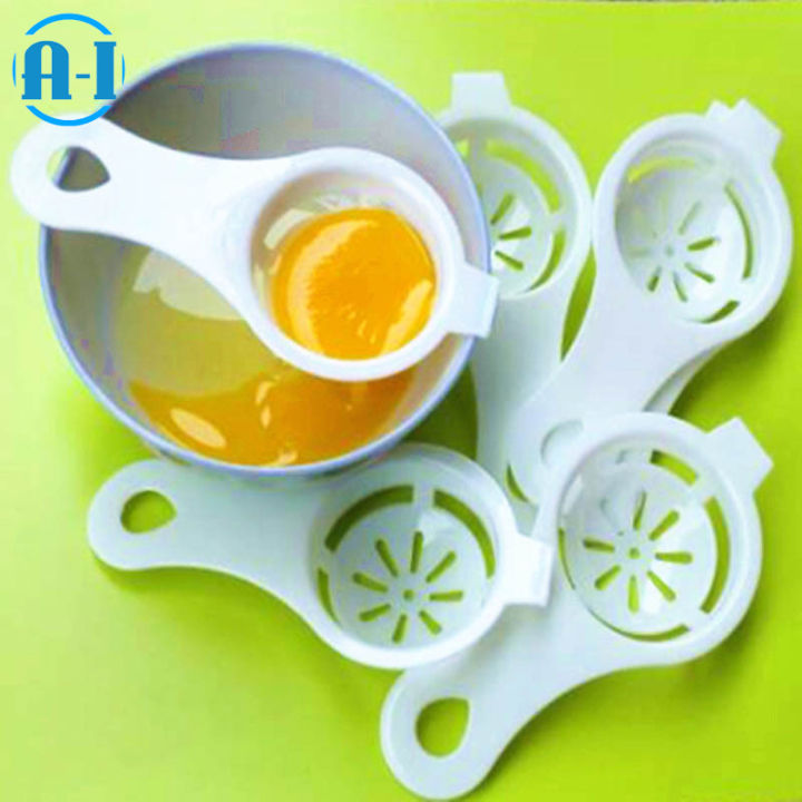 Egg Separator Gadget Egg Yolk White Separator Holder Sieve Funny Divider Kitchen  Tools And Gadgets For