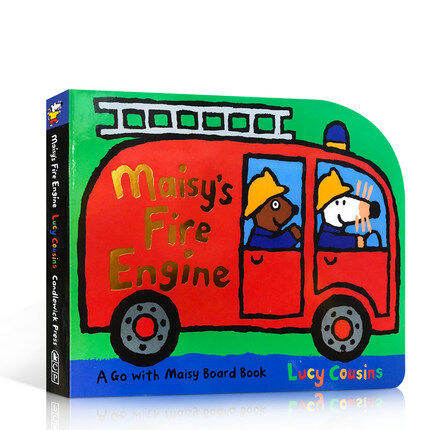 milu Original English Maisy's Fire Engine 1- Toddler Toy Board Book ...