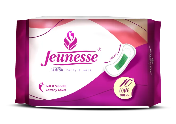 PGB store Jeunesse Anion 18cm Long Pantyliner Feminine care Sanitary Pantyliner Antibacterial