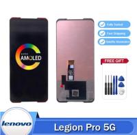 6.65 Original AMOLED สำหรับ Lenovo Legion Pro 5G LCD L79031จอแสดงผล LCD Touch Panel Digitizer Assembly พร้อมกรอบ