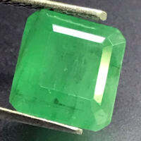 มรกตบราซิล 3.12cts, 8.8x8.3mm ทรงแปดเหลี่ยม หินธรรมชาติ 100% ไม่เผา Certified  Brazil Emerald 3.12cts, 8.8x8.3mm Octagon shape 100% Natural Gemstone