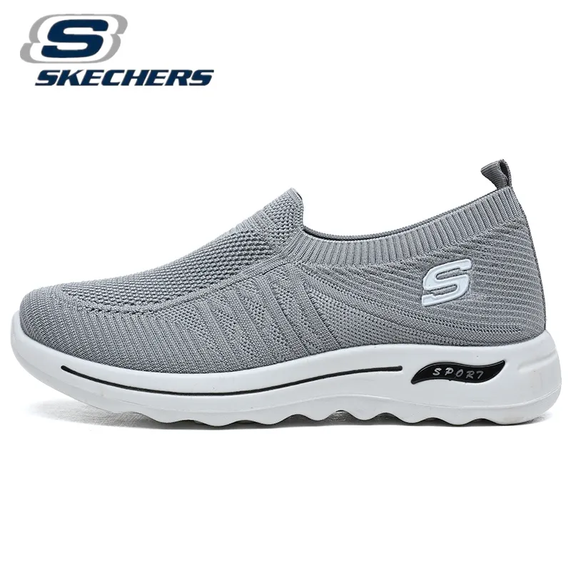 Skechers_GO WALK 5-giày Nữ Giày Thể Thao Giày Thể Thao Nữ Đôi Giầy đen Giày  đi Bộ 
