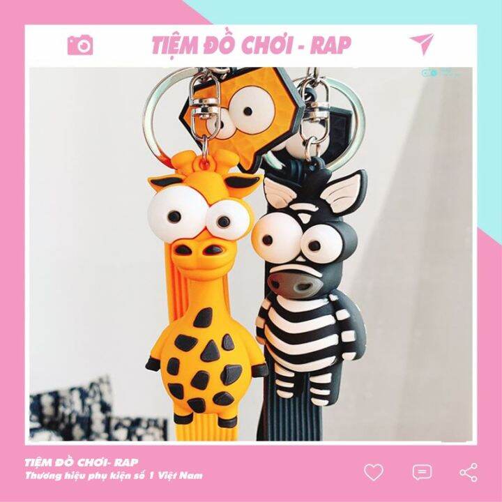 Móc Khóa, Móc Túi Hươu Cao Cổ Mắt Nổ Mắt Xịt Hài Hước Cute Dùng Làm Quà  Tặng, Dây Treo Balo, Túi Xách, Ví Cầm Tay - Rap | Lazada.Vn