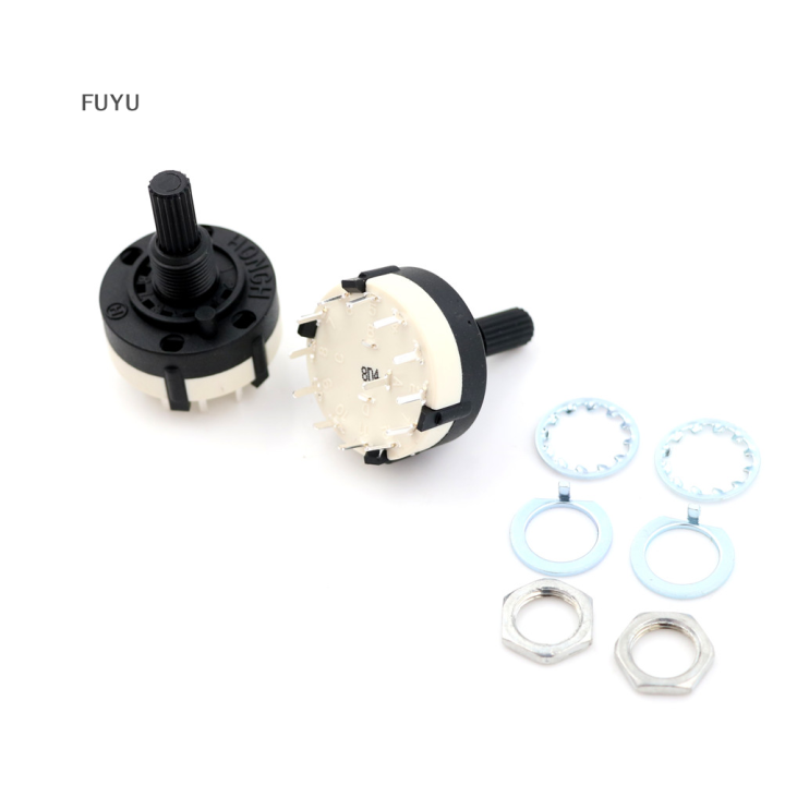 fuyu-2pcs-rs26-1-pole-position-12เลือก-band-rotary-channel-selector-switch