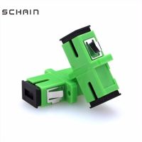 SC APC Adapter SM Singlemode SC Optical Fiber Connector Optical Flange Coupler Simplex and Coupler Ftth Fiber Optic SC Adapter