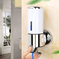 【CW】 500 Ml Dispenser Wall Mounted Plastic Shampoo Shower Gel Dispensers Hand Accessories