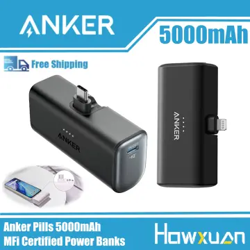 Anker Nano Power Bank (12W, Built-In Lightning Connector) - Anker Europe
