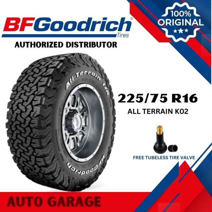 BF Goodrich Tire 225/75 R16 All Terrain T/A K02 Lazada PH