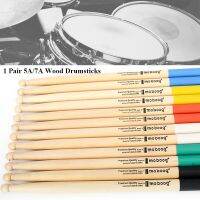 รูปแบบ5A7A 406*14.8มม.393*14.3มม. อุปกรณ์เสริมกลองพลาสติก Sticks ไม้ Drumsticks เครื่องดนตรี Percussion Tool