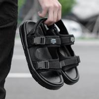 รองเท้าแตะแบบสวมผู้ชาย สไตล์เกาหลี น้ำหนักเบามาก Summer Men Casual Sandals Footwear รองเท้าแตะแฟชั่นชาย