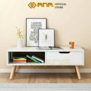 Bàn trà sofa ANA BT08 để phòng khách có ngăn kéo phong cách hiện đại thiết