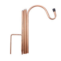 Glitter Star Shop Two-legged hook garden light hook outdoor garden rust-proof ground rod S iron hook