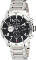 Tommy Hilfiger Mens 1791141 Cool Sport Analog Display Quartz Silver Watch