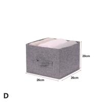 Wardrobe Clothes Storage Bag Interlayer Drawer Hanging Fabric Box Space Saver Washable Shelves