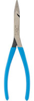 Channellock 738 8-Inch Needle Nose Long Reach Plier,High carbon Polished steel, CHANNELLOCK BLUE grips