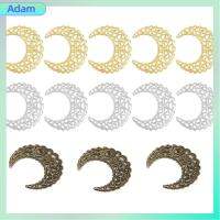 ADAM แผ่นรองรีด Moon Filigree ทองเงินบรอนซ์ ลวดลายประดับมุม มุมลายเส้นดวงจันทร์ มุมลวดเหล็กรูปพระจันทร์ อุปกรณ์เครื่องประดับอัญมณี