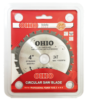 OHIO ใบเลื่อยวงเดือน ตัดเหล็ก 4"-12" ฟันคาร์ไบด์ โอไฮโอ (ตัดสแตนเลส 12"x80T) (เลือกขนาดใบและจำนวนฟันด้านใน)