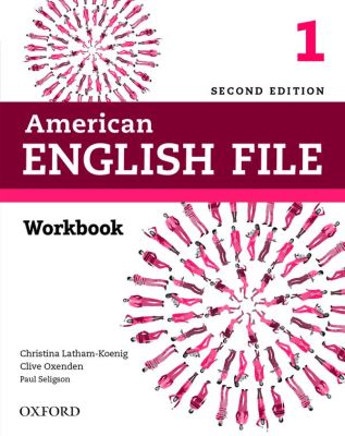 Bundanjai (หนังสือคู่มือเรียนสอบ) New American English File 2nd ED 1 Workbook (P)