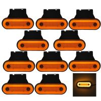 【CW】10pcs/4pcs 12V-24V Truck Side Marker Light LED Trailer Lights Reflector Van Clearance Lights For Scania For DAF truck For Isuzu