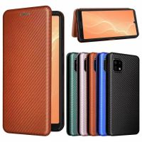 Carbon Fiber Flip Magnetic Leather Case For Samsung A51 A71 A31 A11 A21S A42 A32 A02 A20S A7 Galaxy Cover Funda