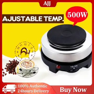 Mini Stove Cooking Plate,Portable 500W Electric Mini Stove Hot Plate  Multifunction Home Heater