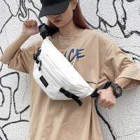 Casual Canvas Waist Bag for Men Women Fanny Pack Streetwear Chest Bag Hip Hop Banana Bags High Quality Outdoor Belt Waist Packs