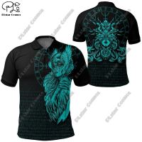 Plstar Cosmos 3D พิมพ์เสื้อโปโล Summer Street ผู้ชายและผู้หญิงเสื้อลำลองแขนกุดเสื้อยืด Raven of and Symbol Series2