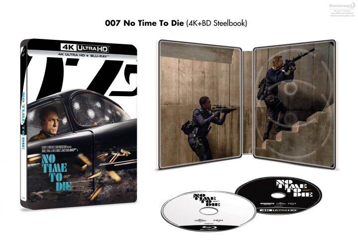 007-no-time-to-die-007-พยัคฆ์ร้ายฝ่าเวลามรณะ-4k-blu-ray-steelbook-4k-bd-มีเสียงไทย-มีซับไทย-boomerang-ราคาพิเศษ