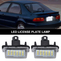 2Pcs LED ใบอนุญาตจำนวนแผ่นโคมไฟสำหรับ Toyota Camry Esquire Avensis Noah SAI Yaris Prius Voxy Hanlanda Carola