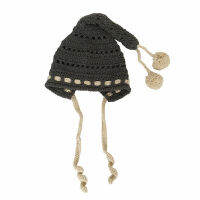 BomHCS Winter Scarf Cap Collar Knitted Earmuff Hollow Hooded Hats