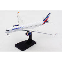 1:400อากาศรัสเซีย Aeroflot 350เครื่องบิน A350-900รุ่นของเล่นที่มีฐาน L Anding Gear ล้อแม็กเครื่องบินเครื่องบินสะสมแสดงของเล่น