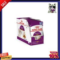 [ยกกล่อง 12 ซอง] อาหารแมว Royal Canin Sensory Smell Pouch Jelly อาหารเปียกแมวโต กินอาหารยาก เลือกกิน กลิ่นหอมพิเศษ อายุ 12 เดือนขึ้นไป