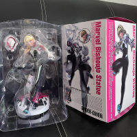 Gwen Spider Action Figure พร้อมขาตั้ง Spider Gwen สาวเซ็กซี่รูปปั้นอะนิเมะ PVC รุ่นของเล่นคอลเลกชันรูปวันเกิด Gift