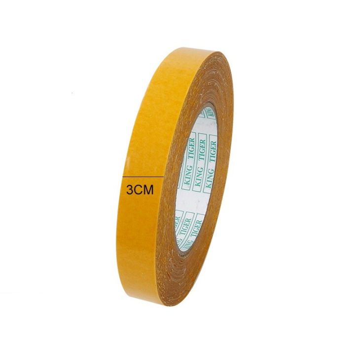 5m-double-sided-cloth-base-tape-translucent-waterproof-mesh-super-traceless-high-viscosity-carpet-adhesive-strong-fixation-tape-adhesives-tape