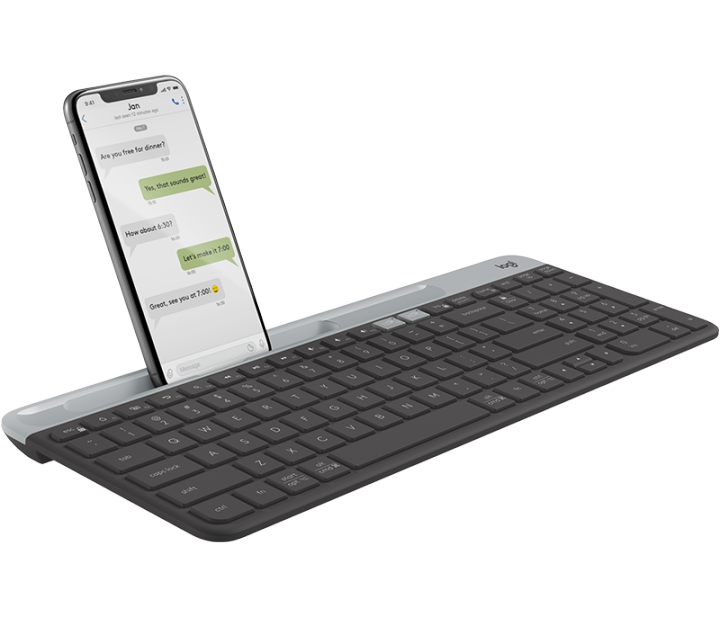 logitech-k580-wireless-keyboard-graphite-คีย์บอร์ดไร้สายสีดำ-ของแท้-ประกันศูนย์-1ปี-แถมฟรี-สติกเกอร์ภาษาไทย