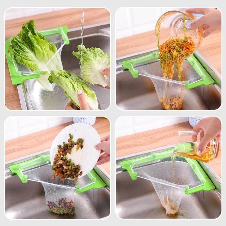 50pcs-triangular-sink-strainer-hanging-net-drain-rack-filter-leftover-soup-water-sink-drain-rack-kitchen-storage-drainer-basket