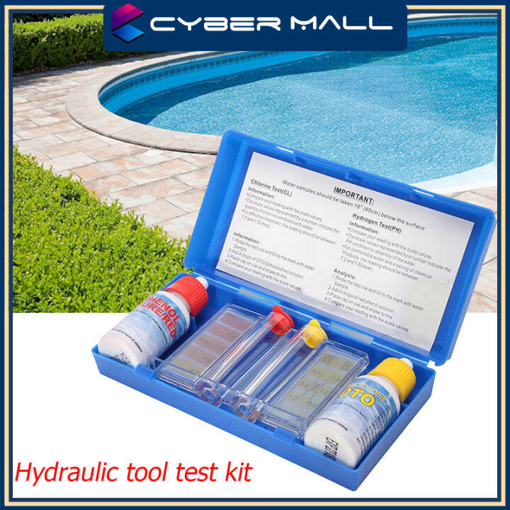 PH Chlorine Water Quality Test Kit Swimming Pool Aquarium Accessory