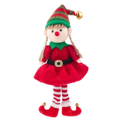 Santa Claus Doll Christmas Tree Ornaments Merry Christmas Decoration for Home Xmas Gifts Happy New Year