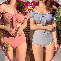 Two-piece swimsuit  ชุดว่ายน้ำทูพีชปาดอก ทรงเข้ารูป  ใส่แล้วหุ่นดี ทรงสวยมาก