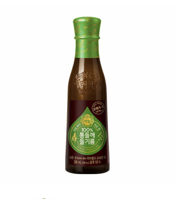 น้ำมันงาเกาหลี cj beksul perilla oil 300ml น้ำมันงาดั้งเดิมจากเกาหลีแท้ 100%