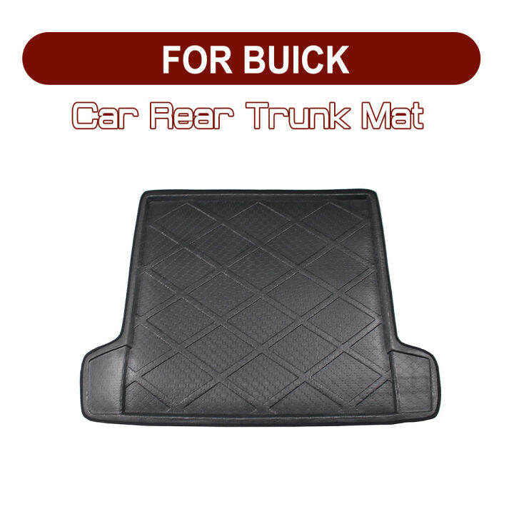 สำหรับ-buick-regal-lacrosse-excelle-xt-gt-enclave-encore-verano-รถด้านหลัง-boot-mat-พรมปูพื้น-anti-mud-cargo-กันน้ำ