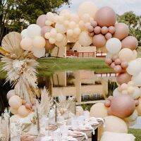 A118pcs บอลลูน Garland Arch Kit Rose Gold Confetti Ballon งานแต่งงานวันเกิด Party Decor เด็กสาว Baby Shower Latex BaloonM