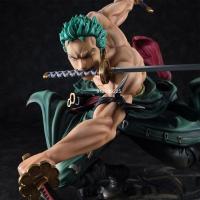 New 21cm Anime Figure GK Roronoa Zoro Three-blade Sa-maximum Manga Anime Statue PVC Action Figure Collection Model Toy