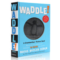 English original light and film animation book series waddle!: A animation picture book animation effects flipping through a Book Magic flipbook swing picture book