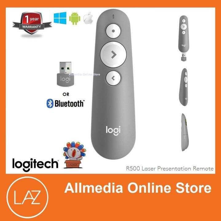 Logitech R500s Laser Presentation Remote ลอจิเทค เลเซอร์ รีโมท ไร้สาย