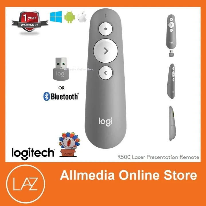 logitech-r500s-laser-presentation-remote-ลอจิเทค-เลเซอร์-รีโมท-ไร้สาย-สำหรับงานพรีเซ้นท์-รับประกันศูนย์-1-ปี