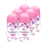 [ส่งฟรี!!!] เภสัช โรลออน กลิ่นสวีทตี้ พิงค์ ขนาด 35 มล. แพ็ค 6 ขวดBhaesaj Roll-on Sweety Pink 35 ml x 6