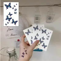 Waterproof Temporary Tattoo Sticker 3D Butterfly Fake Tatto Flash Tatoo leg Arm hand foot tatouage for Girl Women lady