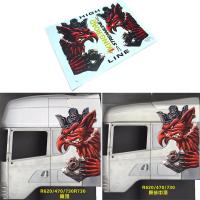 Car Shell Sticker Painting Decal for 1/14 Tamiya RC Truck Trailer Tipper Scania 770S R470 R620 R730 Car Diy Parts Screw Nut Drivers