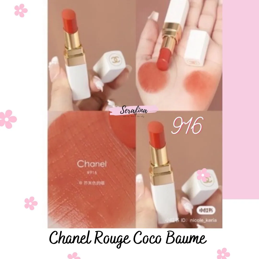 Màu 916- 920- 922- Son dưỡng môi có màu Chanel Rouge Coco Baume 3,5 g  fullbox 